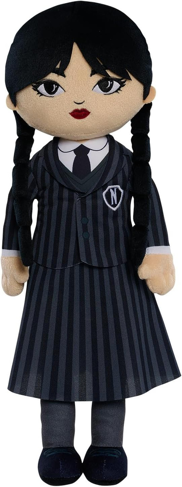 Just Play Wednesday Large 15.5-Inch Plush Doll, Kids Toys fo