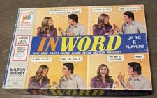 Milton Bradley Vintage Party Word Game #4205  #4205 Complete