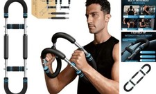 Twister arm Trainer, Adjustable Resistance 40-140 lbs Chest Workout 60-100
