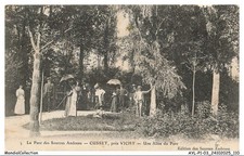 AYLP1-0056-03- Le parc des sources Adreau - CUSSET near VICHY - Une allée du