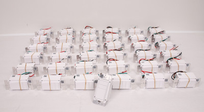 Lot Of 37 Amazon Basics Smart Dimmer Switches - 19 x SD29 / 18 x SD30 - White