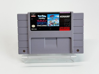 Tiny Toon Adventures Wacky Sports Challenge (Super Nintendo SNES) Authentic