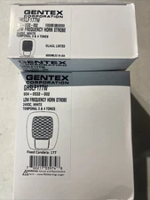 Low Frequency Fire Alarm Horn/Strobe, White, Wall, 24 Volt, Gentex #GHSLF177W