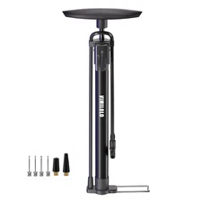 Bicycle Pump, Bike Floor Pump with Gauge Inflator for Presta