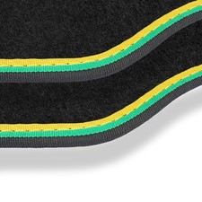 To fit Mercedes CClass Saloon/Coupe 07 - 14 Black Boot Mat [C][Not Folding Seat]