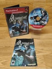Resident Evil 4 PS2 PlayStation 2 Complete CIB W/Manual Greatest Hits FREE SHIP
