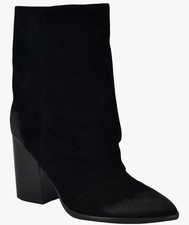 Nine West Size 7 Women's Chaye Mid Calf Black Boot New In Box