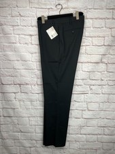 New ALFANI Mens Black STRETCH SLIM FIT Busine...