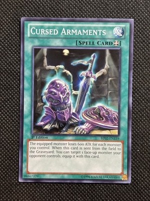 YuGiOh! - Cursed Armament BP02-EN159 Common 1st Edition Lightly Played