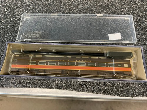 #505014 RAPIDO TRAINS ESCALA N ILLINOIS CENTRAL DAYNITER COACH #2614 ENVÍO GRATUITO | Condition: Used