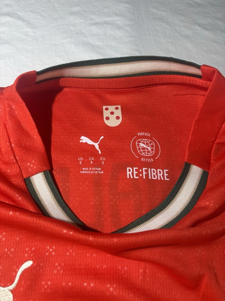 Camiseta deportiva PUMA adulto Portugal Cristiano Ronaldo #7 2025 réplica local Foto 3 de 4