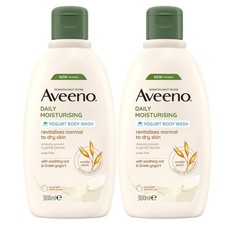 Aveeno Daily Moisturising Yogurt Body Wash 2 x 300ml