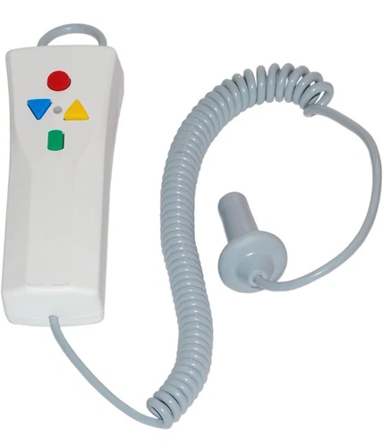 Drive Medical Bellavita Hand Control Including Storage Battery - White 460900600