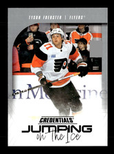 2024-25 Upper Deck Credentials Jumping On The Ice JI-TF Tyson Foerster Flyers