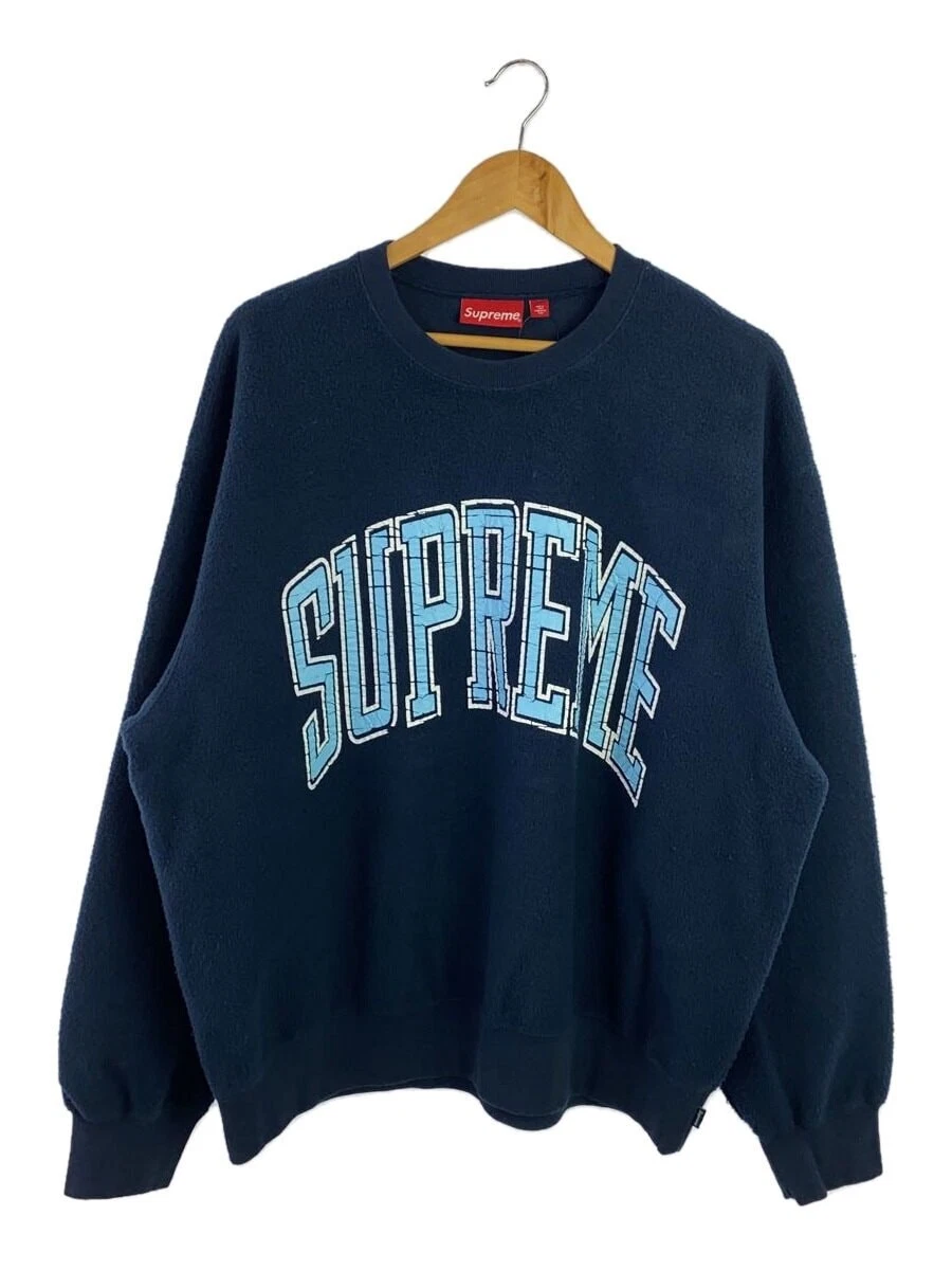 Sweat Supreme INSIDE OUT COL ROND bleu marine L occasion