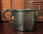 W.R William Rogers Canada Baby Cup with Floral Engraving Antique Collectible. — photo 7