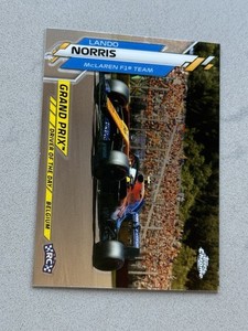 2020 Topps Chrome Formula 1 Lando Norris Card #166 Rookie RC McLaren F1