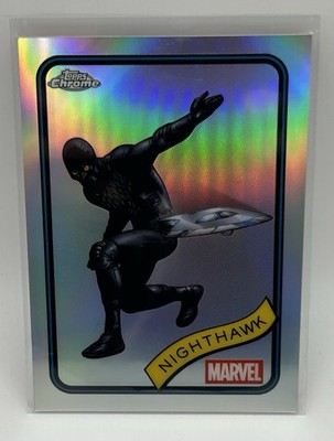 2025 Topps Chrome Marvel - Nighthawk Refractor #20