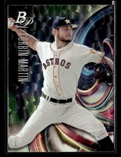 2018 Bowman Platinum #TOP-41 Corbin Martin Top Prospects Ice Card Houston Astros