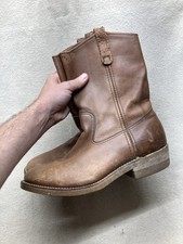 Vintage Red Wing USA Made Cognac Leather West...