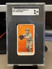 1909-11 E90-1 American Caramel Frank Chance - SGC 1 Chicago Nat'l