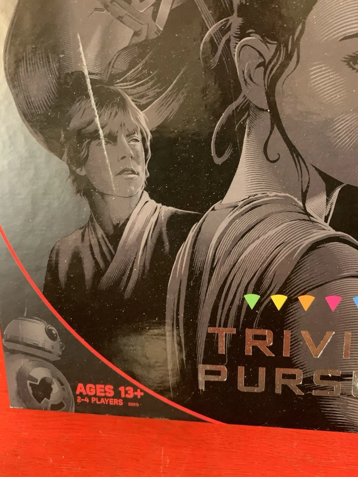 Hasbro Trivial Pursuit Star Wars The Black Series Edition Juego de Mesa Excelente Foto 4 de 4