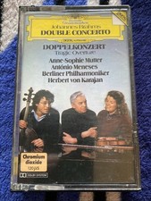 MUTTER MENESES Brahms Double Concerto KARAJAN 1983 DG DIGITAL 410603-4 Cassette