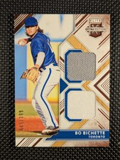 Bo Bichette Dual Relic /399 SP 2018 Panini Elite #DM-BO Prospect Double Patch