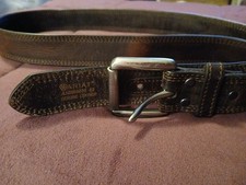 Cintura in pelle Ariat in pelle - tg. 42" - Made in Taiwan - Marrone scuro