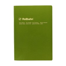 Delfonics Rollbahn Note Notebooks: 5-1/2 in. x 7 in. Olive  B6 notebook