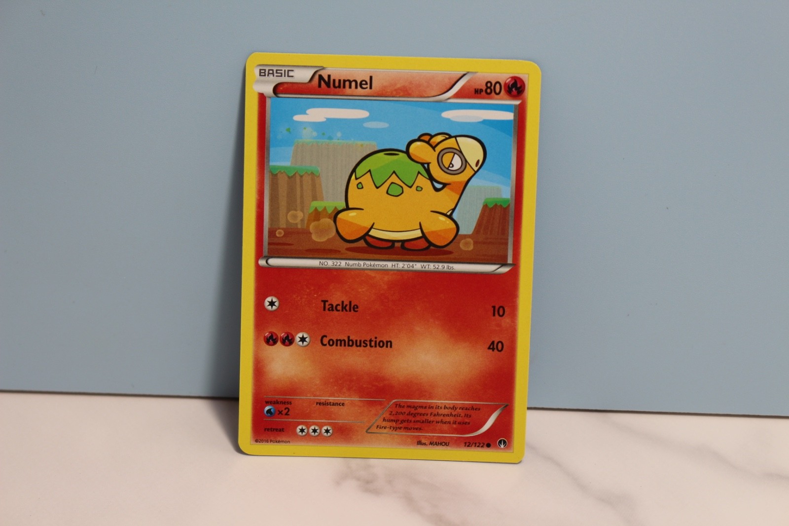 Numel 12/122 -  XY BREAKpoint - Regular - Common Card - Pokemon TCG - NM