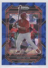 2023 Panini Prizm Blue Ice Prizm Hao-Yu Lee #44 3y1