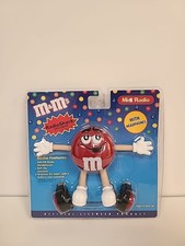 Vintage M M's Mini Radio w/Headphones Collectible Official Radio Shack AM/FM