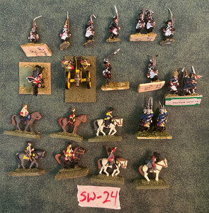 15mm Painted Seven Years War Misc. Troops Lot SW-24