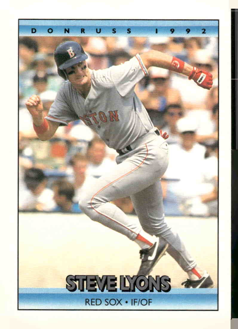 1992 Donruss #758 Steve Lyons
