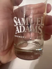 Samuel Adams Brewery Tap Room Flight Glass 3.5 oz Sample, Boston, MA