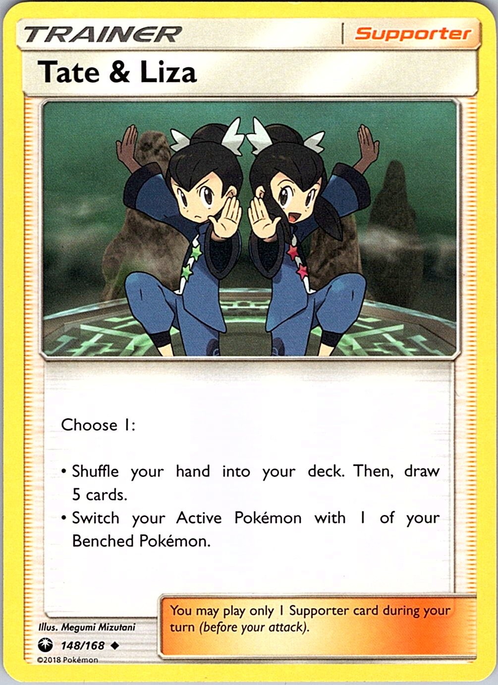 Tate & Liza 148/168 Celestial Storm Pokemon NM
