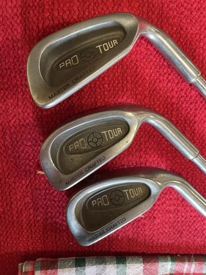 SET OF 3: PRO TOUR MASTER CRAFTED Golf Clubs Iron Set 5, 6, 9
