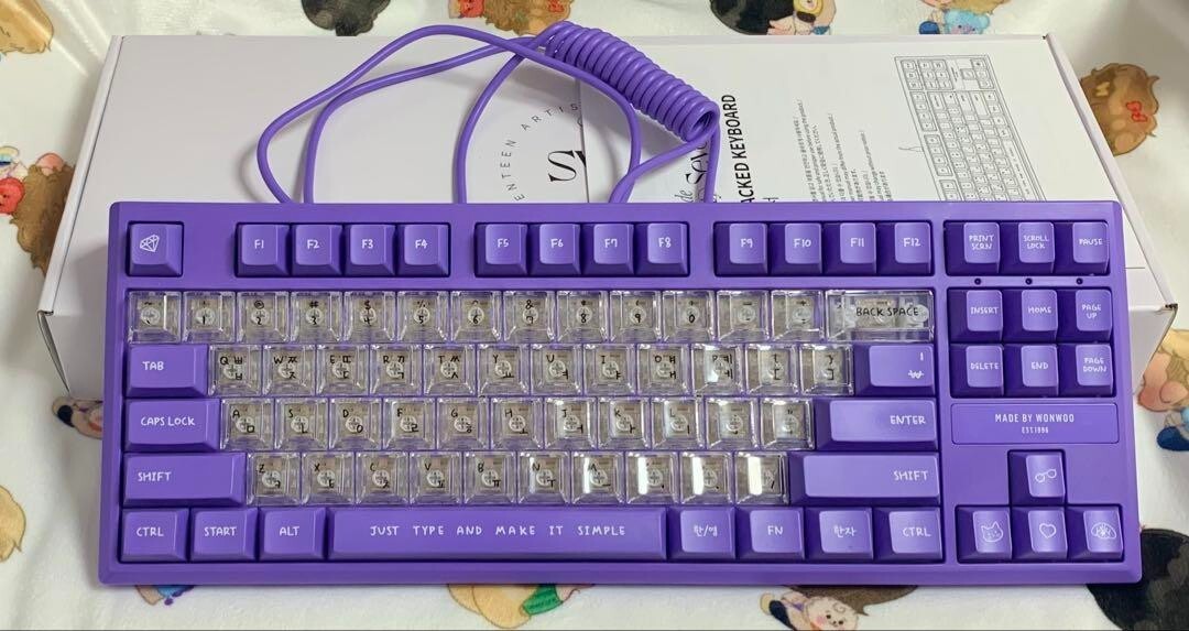 SEVENTEEN セブチ WONWOO セット SEVENTEEN WONWOO Love Packed Keyboard Full Set Artist Made