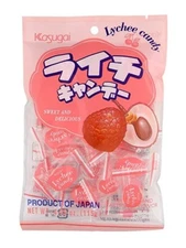 Kasugai Lychee Candy Litchi Lizhi Raichi Hard Candy Japan 4.94 oz 