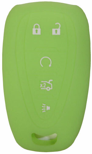 Keyless Entry Rubber Key Fob Remote Cover Chevrolet Camaro Malibu Volt 2018 2025 - Picture 7 of 8