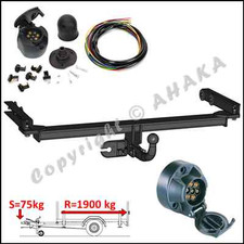 AHK ES7 für Mercedes W124 1985-95 Stufenheck Anhängevorrichtung Anhängerkupplung