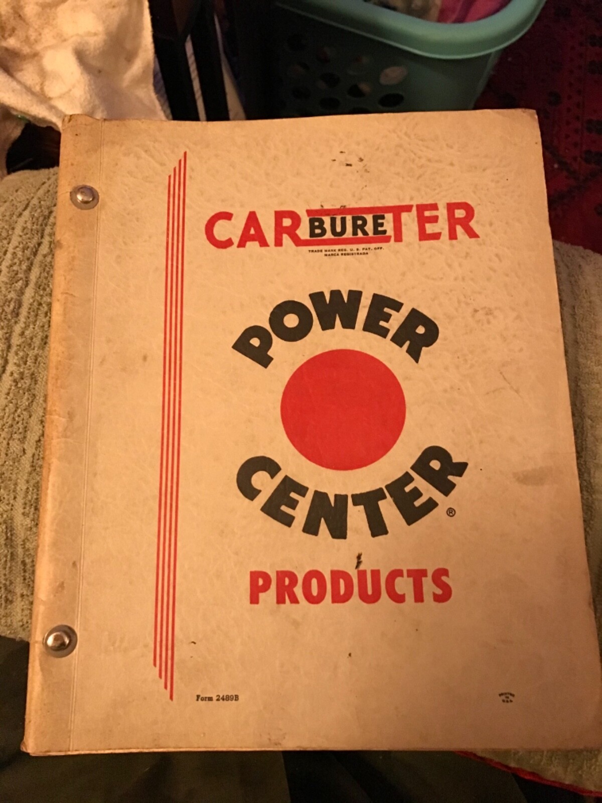 VINTAGE 1956 CARTER CARBURETOR PARTS CATALOG ORIGINAL eBay