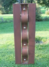 Sichtschutz Wand Edelrost - Edelstahl - Rost 50 x 155 cm - Hingugger!