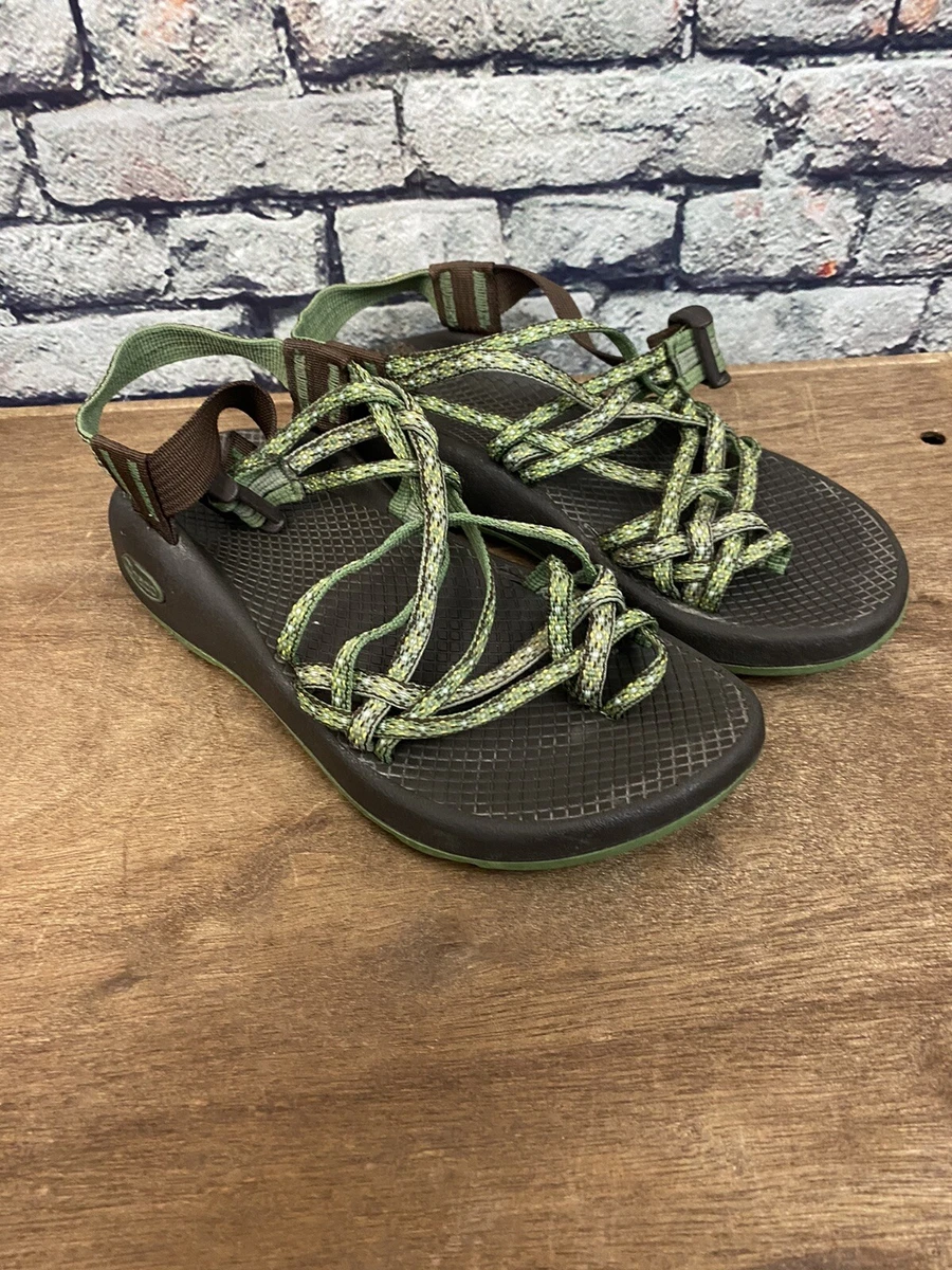 Green chacos best sale