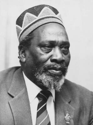 Jomo Kenyatta President Of Kenya Jomo Kenyatta Circa 1965- Old Photo