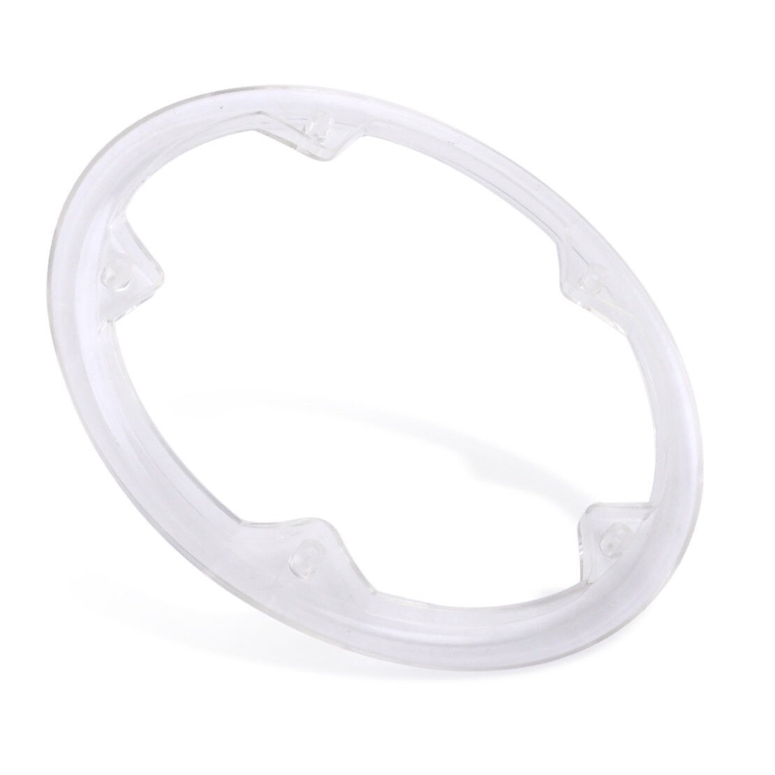 Protège-pédalier Transparent Pour VTT – Capuchon 5 Trous Garde-chaîne Universel