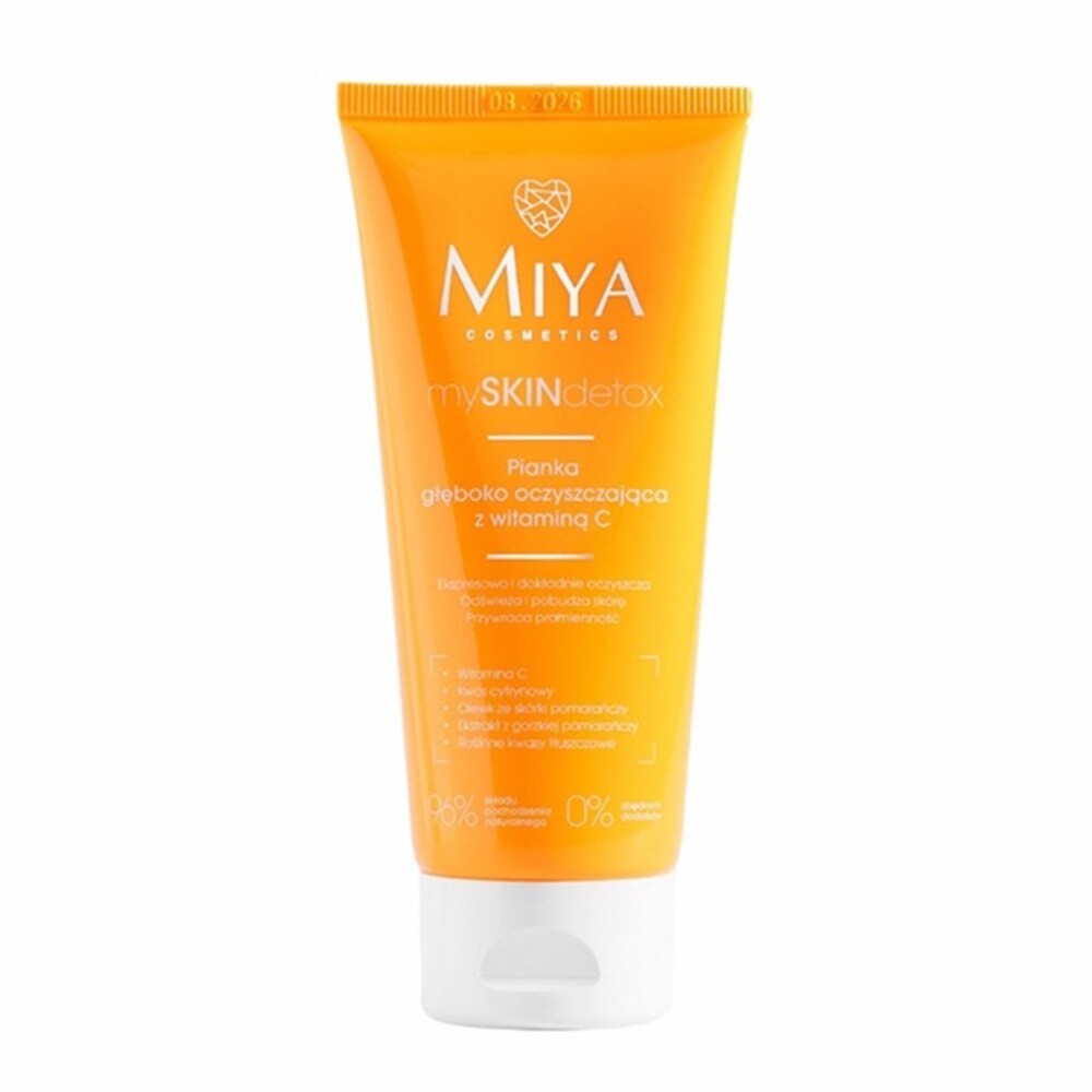 Miya Cosmetics My Skin Detox Deeply Cleansing Washing Foam with Vitamin C 100ml