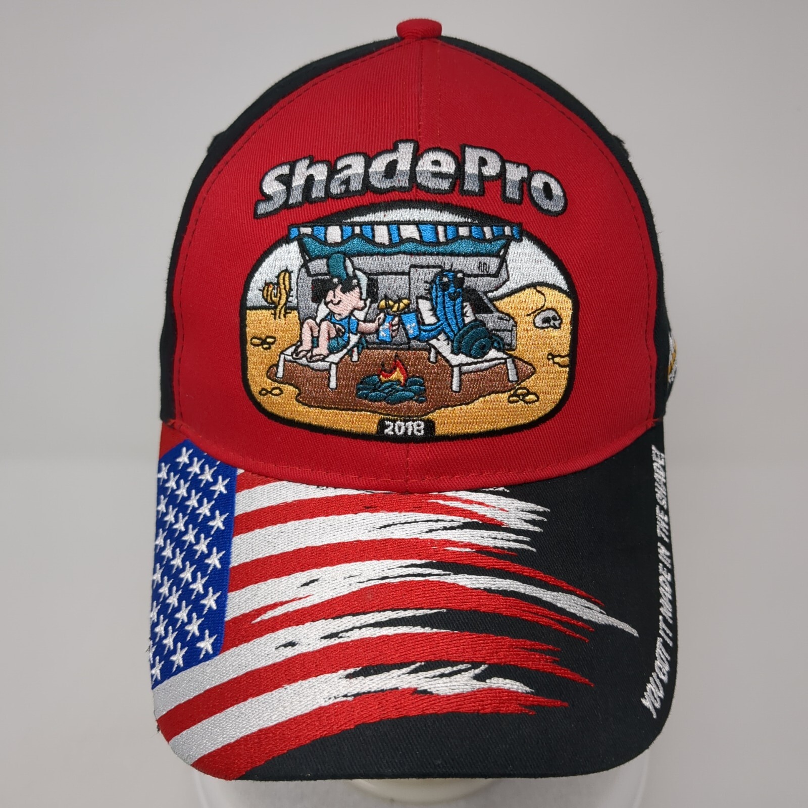 ShadePro Strapback Hat Multi One Size Adjustable … - image 2