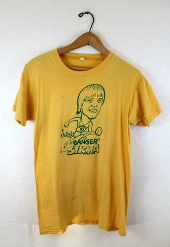 Vintage Seattle Supersonics Jack Banger Sikma Sonics Shirt 70s Single Stitch